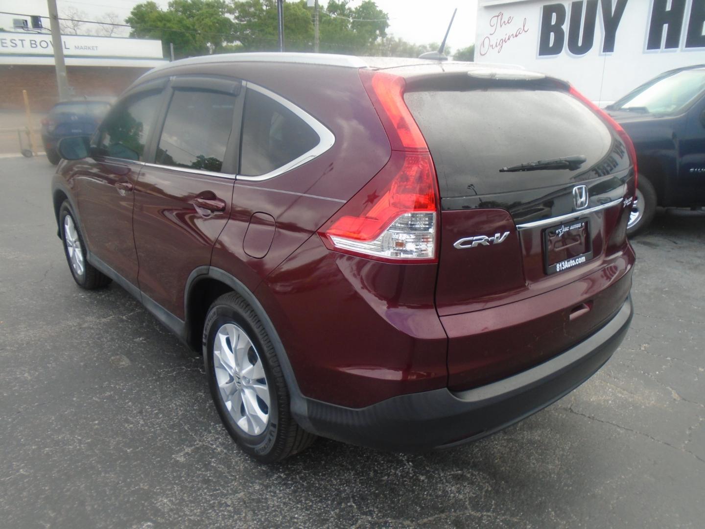 2014 Honda CR-V EX-L 2WD 5-Speed AT (5J6RM3H70EL) with an 2.4L L4 DOHC 16V engine, 5-Speed Automatic transmission, located at 6112 N Florida Avenue, Tampa, FL, 33604, (888) 521-5131, 27.954929, -82.459534 - Photo#4